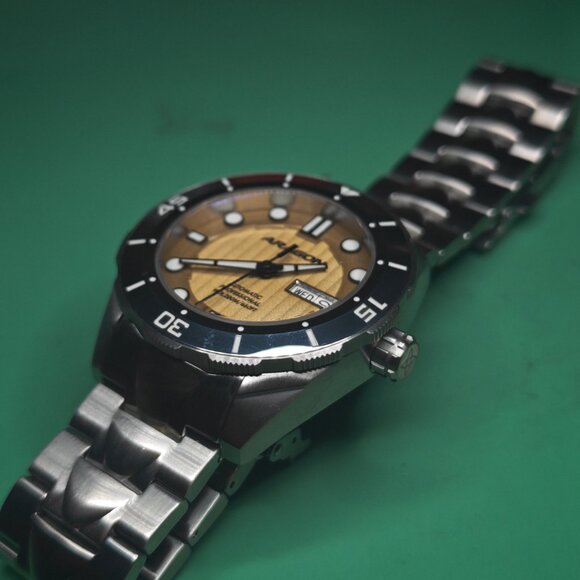 Aragon A506SAN Hercules Sand NH36 43mm Automatic Dive Watch. **NEW** - Picture 6 of 8